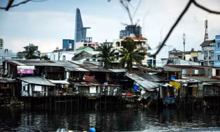 Cuộc sống trong khu ổ chuột ở Sài Gòn