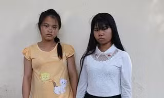Đối tượng Cao Thị Thu và Cao Thị Lương.