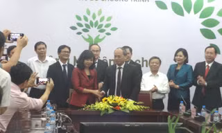 Lễ ký kết Thỏa thuận phối hợp chỉ đạo chương trình “Nông nghiệp sạch” phát sóng trên VTV.