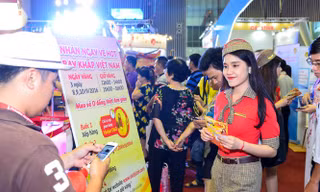 Vietjet nổi bật tại Hội chợ du lịch quốc tế TP.HCM 2016