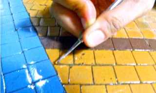 Ba tháng bóc gạch mosaic Thương xá Tax Sài Gòn để bảo tồn