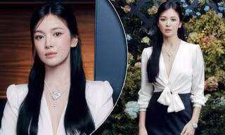 "Chị đẹp" Song Hye Kyo lại gây bão nhan sắc, mặc đơn giản nhưng hiệu quả cực kỳ
