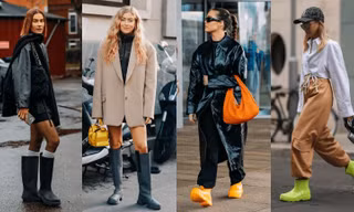 Những kiểu giày hot trend mùa mưa: Không chỉ dễ mua mà còn có sẵn trong nhà