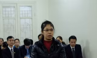 Bị cáo Hoàng Thị Phương Lan.