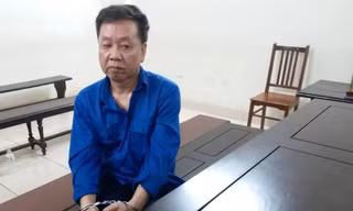 Phạm Công Giang tại tòa.