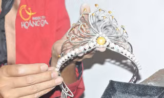 Khám phá quy trình chế tác vương miện Hoa hậu Việt Nam 2014