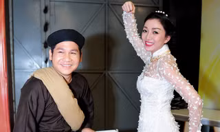 Phạm Thu Hà, Trọng Tấn tinh nghịch trong hậu trường