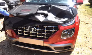 Hyundai Venue lộ những hình ảnh rõ nét trước ngày ra mắt