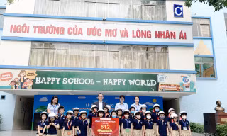 HEAD Doanh Thu 3 góp phần 'giữ trọn ước mơ' cho học sinh lớp 1