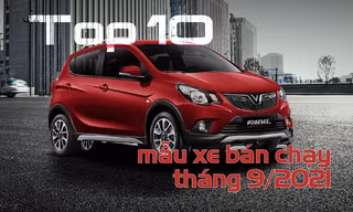 Top 10 ô tô bán chạy nhất tháng 9 tại Việt Nam