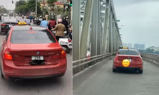 Xe BMW chạy taxi: Chỉ là chiêu trò 'câu view'?
