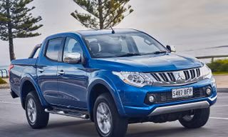 Mitsubishi Triton, một trong hai mẫu xe bị hãng xe Nhật triệu hồi lần này.