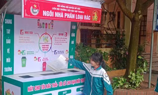 Thiếu nhi Thủ đô triển khai nhà phân loại rác thân thiện 