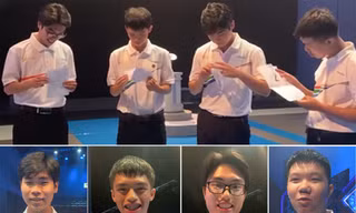 Thứ tự thi của 4 thí sinh trong trận chung kết Đường lên đỉnh Olympia 23