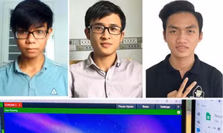 Ba nam sinh lập trình thuật toán đánh bại trí tuệ nhân tạo AI