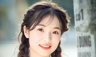 Vẻ đẹp 'thanh xuân vườn trường' trong trẻo của cô bạn Thái Nguyên