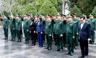 Quân ủy Trung ương - Bộ Quốc phòng tri ân Anh hùng liệt sĩ hy sinh bảo vệ biên giới năm 1979