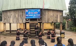Làng thanh niên "2 không, 2 có" tại Gia Lai. Ảnh: baogialai.com.vn