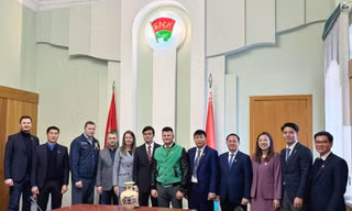 Đẩy mạnh công tác kết nối, trao đổi đoàn giao lưu thanh niên Việt Nam - Belarus