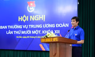 Khai mạc Hội nghị Ban Thường vụ Trung ương Đoàn lần thứ 11, khóa XII