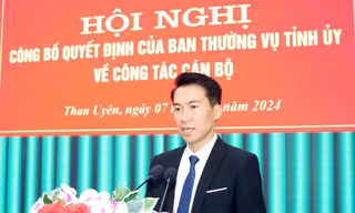 Phó Bí thư thường trực Tỉnh Đoàn Lai Châu được điều động, bổ nhiệm làm Phó Bí thư Huyện ủy