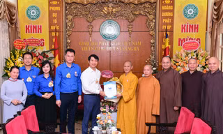 Trung ương Hội LHTN Việt Nam chúc mừng Giáo hội Phật giáo Việt Nam dịp Đại lễ Phật đản 2024 