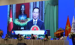 Chủ tịch nước Võ Văn Thưởng: Mỗi nghị sĩ trẻ là một Đại sứ năng động của tình hữu nghị