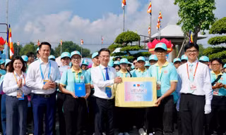 Gần 600 thanh niên tình nguyện phục vụ Đại lễ Vesak 2025
