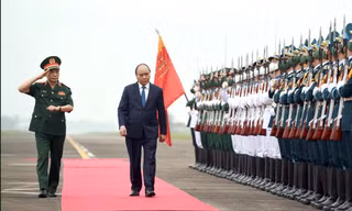 Chủ tịch nước trao quyết định cho lực lượng mũ nồi xanh làm nhiệm vụ gìn giữ hoà bình LHQ