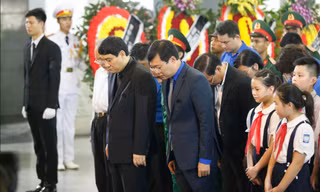 'Vĩnh biệt Anh, thế hệ cán bộ Đoàn hôm nay sẽ luôn nhớ về Anh'