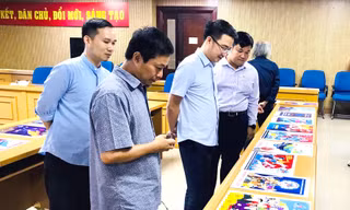 57 tác phẩm vào chung khảo thi sáng tác tranh cổ động Đại hội Đoàn toàn quốc XII