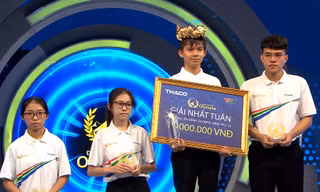 Chàng trai Nam Định giành vòng nguyệt quế Olympia từng đạt 9,8 điểm tổng kết tiếng Anh 