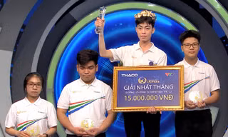 Thêm nam sinh trường chuyên tranh tài trận Quý III Đường lên đỉnh Olympia 22