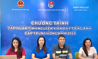 Hơn 200 tình nguyện viên tham gia khóa tập huấn dạy tiếng Anh cấp Trung ương