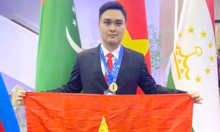Nam sinh duy nhất đạt điểm tuyệt đối, giành Huy chương Vàng Olympic Hóa học quốc tế 