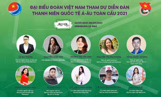 Đại biểu Việt Nam dự Diễn đàn thanh niên Quốc tế Á - Âu Global