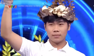 Nam sinh trường huyện giành vé đầu tiên vào Chung kết Olympia 23