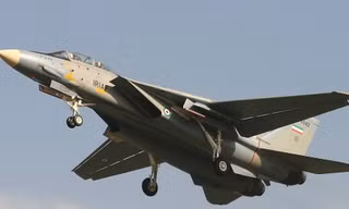 Chiến cơ F-14 của quân đội Iran. Ảnh: Wikipedia