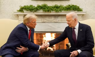 Ông Joe Biden gặp ông Donald Trump tại Nhà Trắng