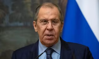 Ngoại trưởng Nga Sergey Lavrov. Ảnh: Reuters