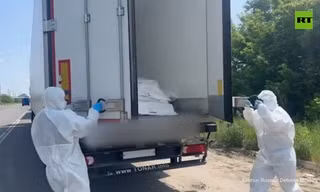 Nga: Xe chở hài cốt binh sĩ đã đến biên giới, nhưng Ukraine không tiếp nhận