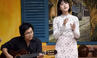 Cô gái 9X hát nhạc Trịnh trên nền guitar gây 'bão mạng'