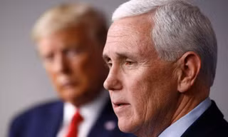 Phó Tổng thống Mỹ Mike Pence. Ảnh: AP