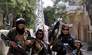 Các chiến binh Taliban. Ảnh: AP