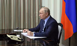 Tổng thống Nga Vladimir Putin trong cuộc họp ngày 7/12. Ảnh: Tass