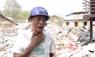 Trường mẫu giáo đổ sụp, vùi lấp nhiều trẻ em và giáo viên trong trận động đất ở Myanmar