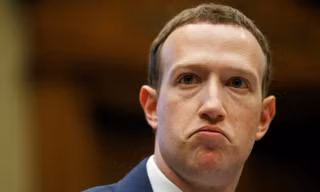 Nhà đồng sáng lập kiêm Giám đốc Điều hành Facebook Mark Zuckerberg. Ảnh: Reuters