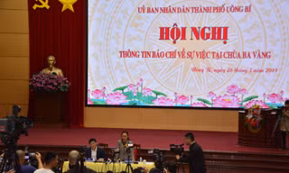 Những câu hỏi chưa có lời giải tại họp báo về trục vong ở chùa Ba Vàng