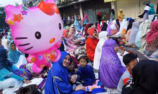 Thủ đô Jakarta của Indonesia.