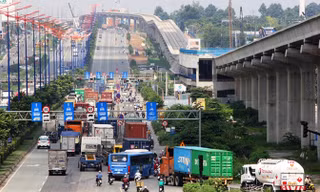 Tuyến metro số 1 có nguy cơ ngừng thi công do thiếu vốn.
